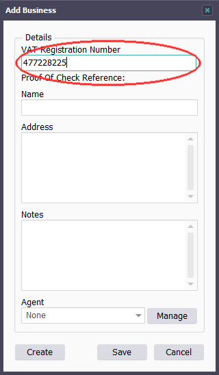 VAT Registration Number image