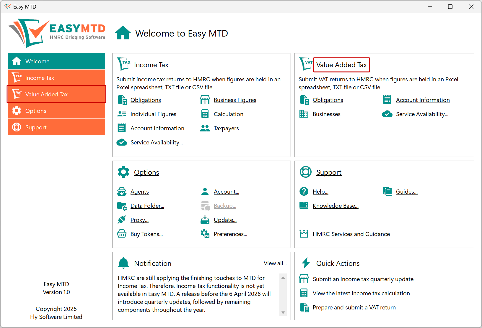 Select Value Added Tax image