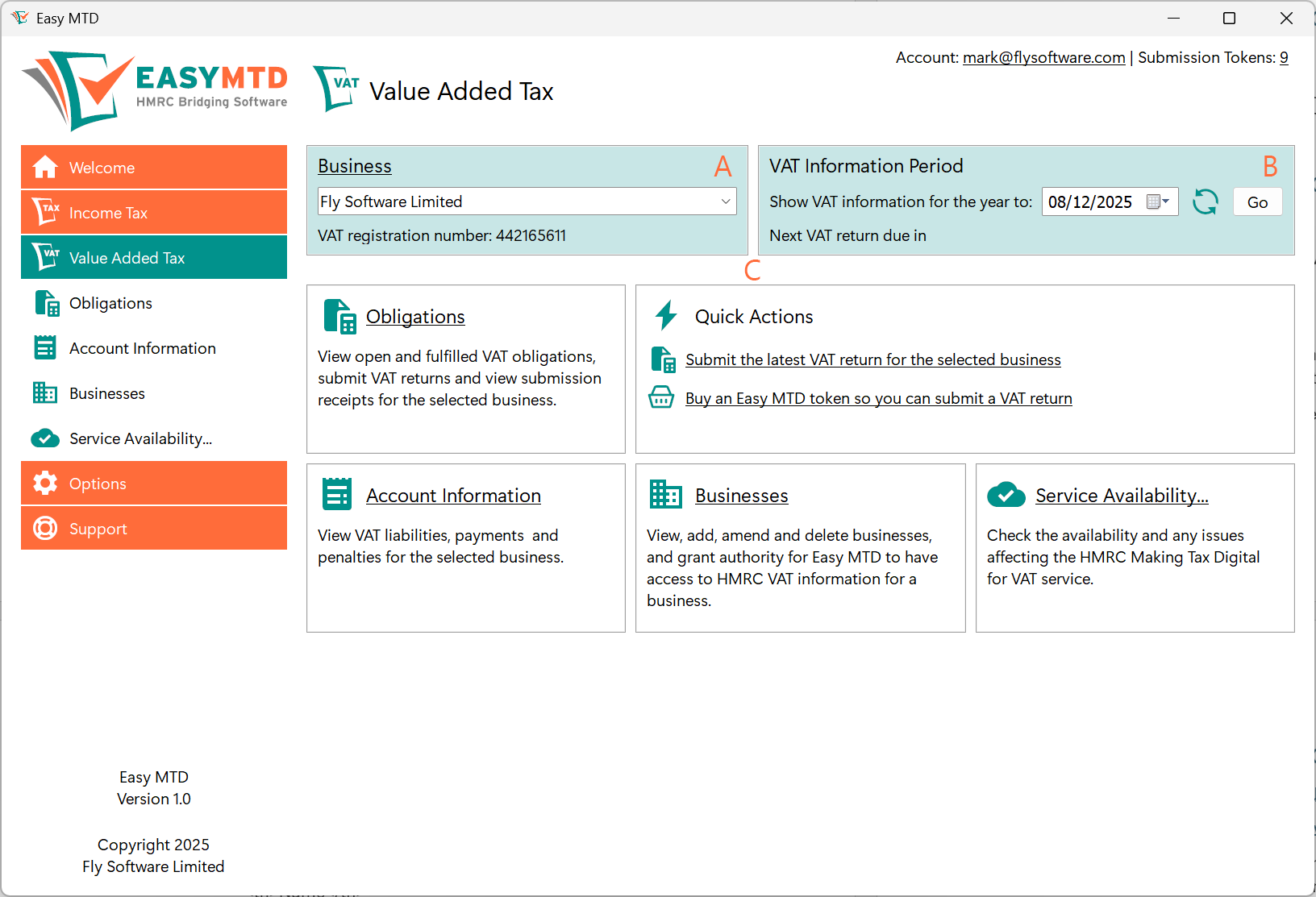 Value Added Tax section image