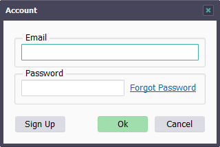 Account window image
